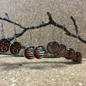 Protected: PRINTED DOME EARRINGS